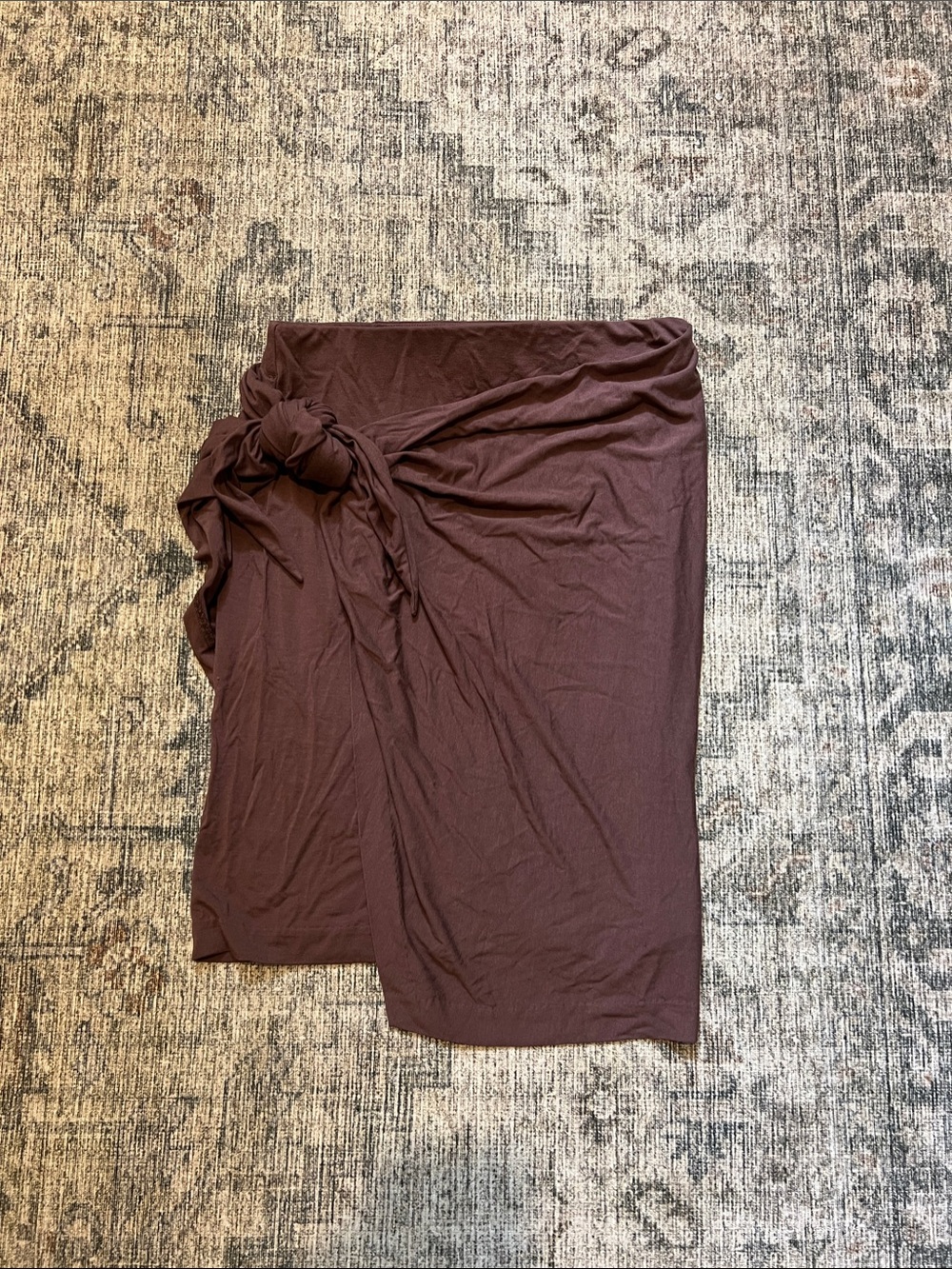 Aritzia Babaton Wrap Tie Skirt
